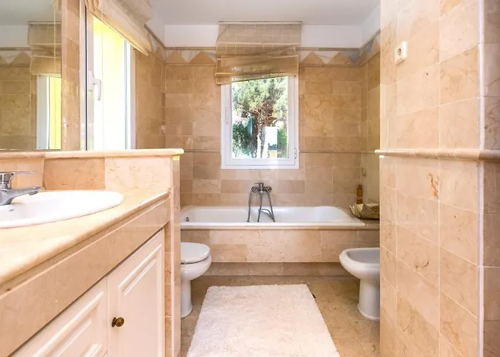 Golf In Marbella, Frontline Golfvilla In Rioreal Golf