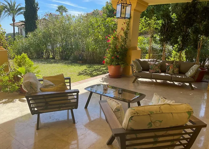 Golf In Marbella, Frontline Golfvilla In Rioreal Golf *