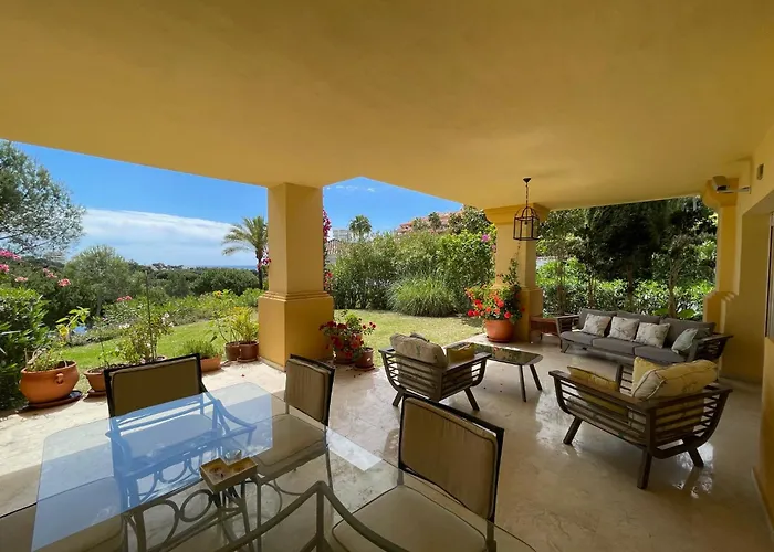 Golf In Marbella, Frontline Golfvilla In Rioreal Golf Villa Marbella